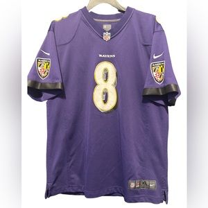Boys Lamar Jackson Baltimore Ravens Jersey